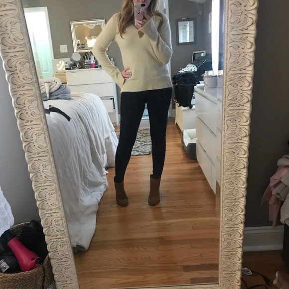Cream Sweater with Bell Sleeves - Picture 2 of 3